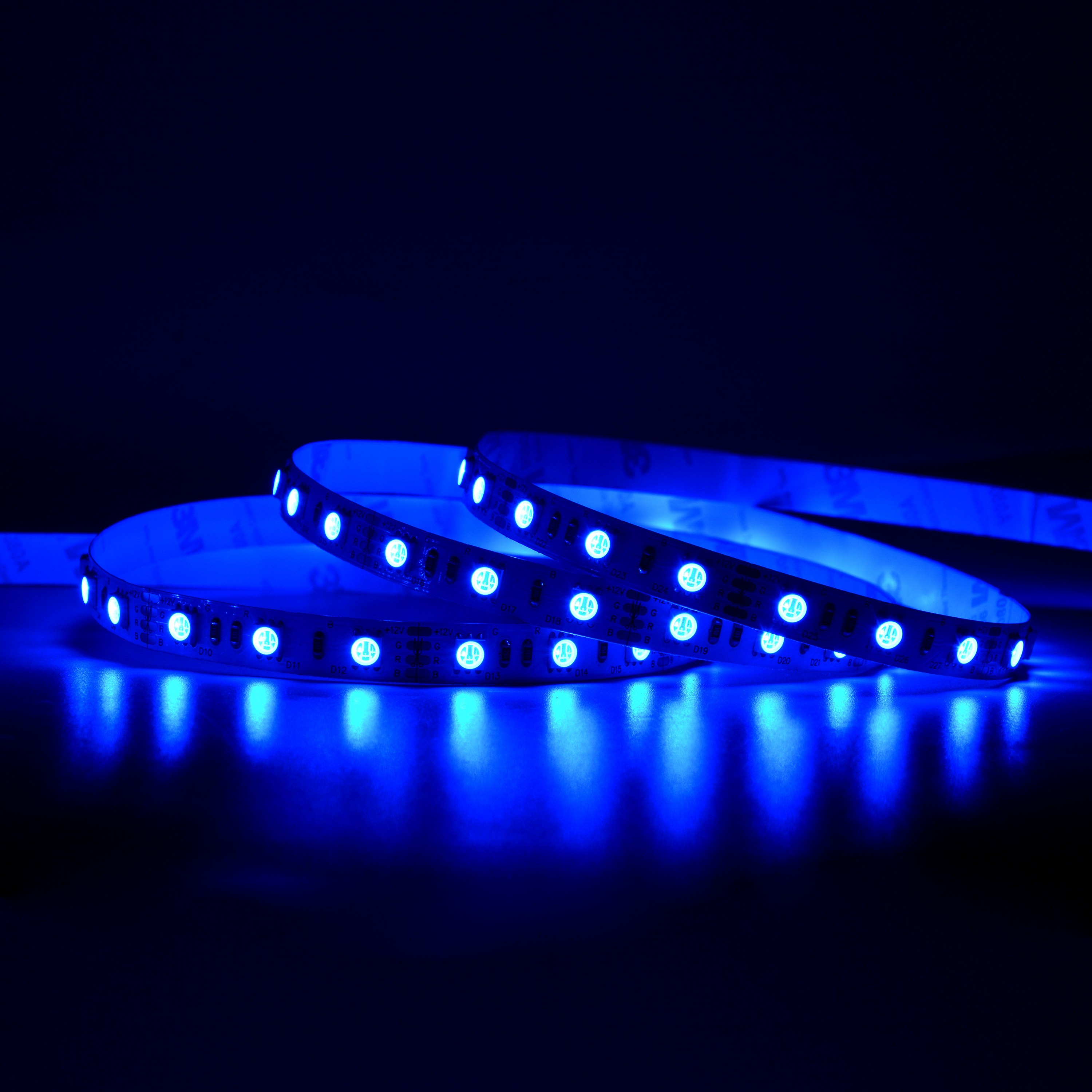 10mm 12V/24V 60leds/m 5050 RGB LED strip