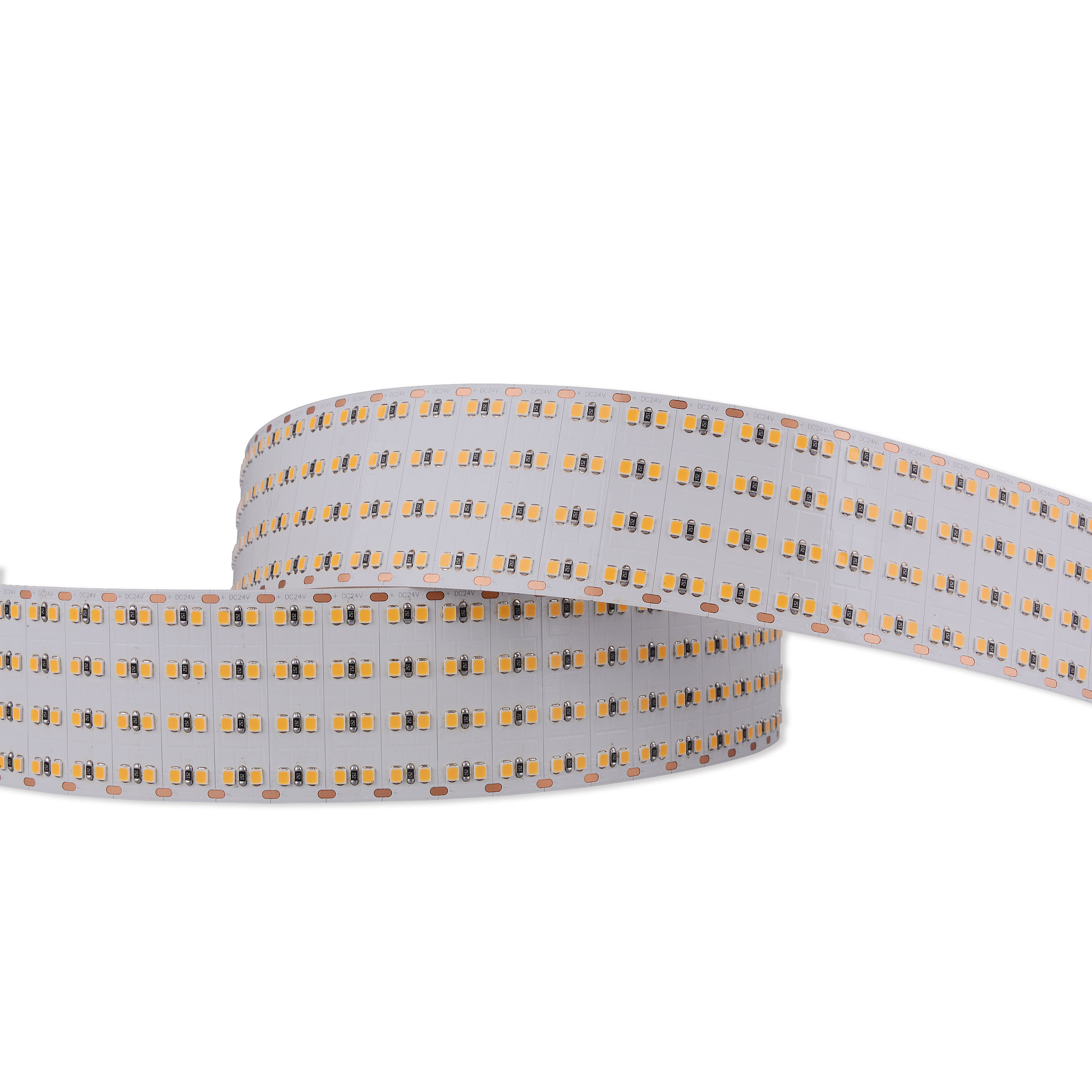 48mm 24V Four Lines 640leds/m Mini Cut LED Strip