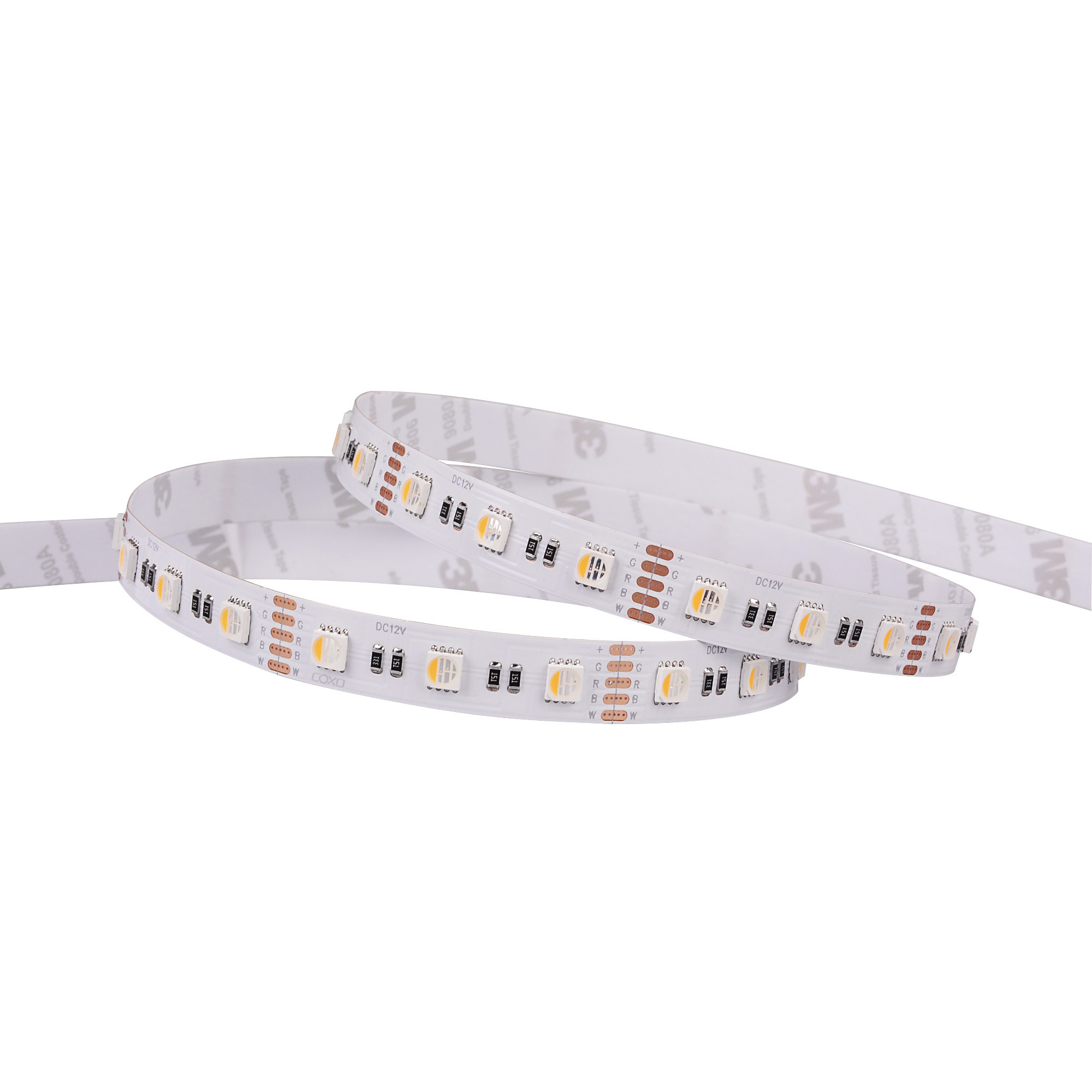 12mm 12V/24V 60leds/m 5050 RGBW LED strip