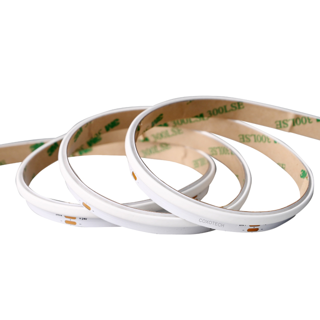 10mm 24V 378leds/m COB LED strip