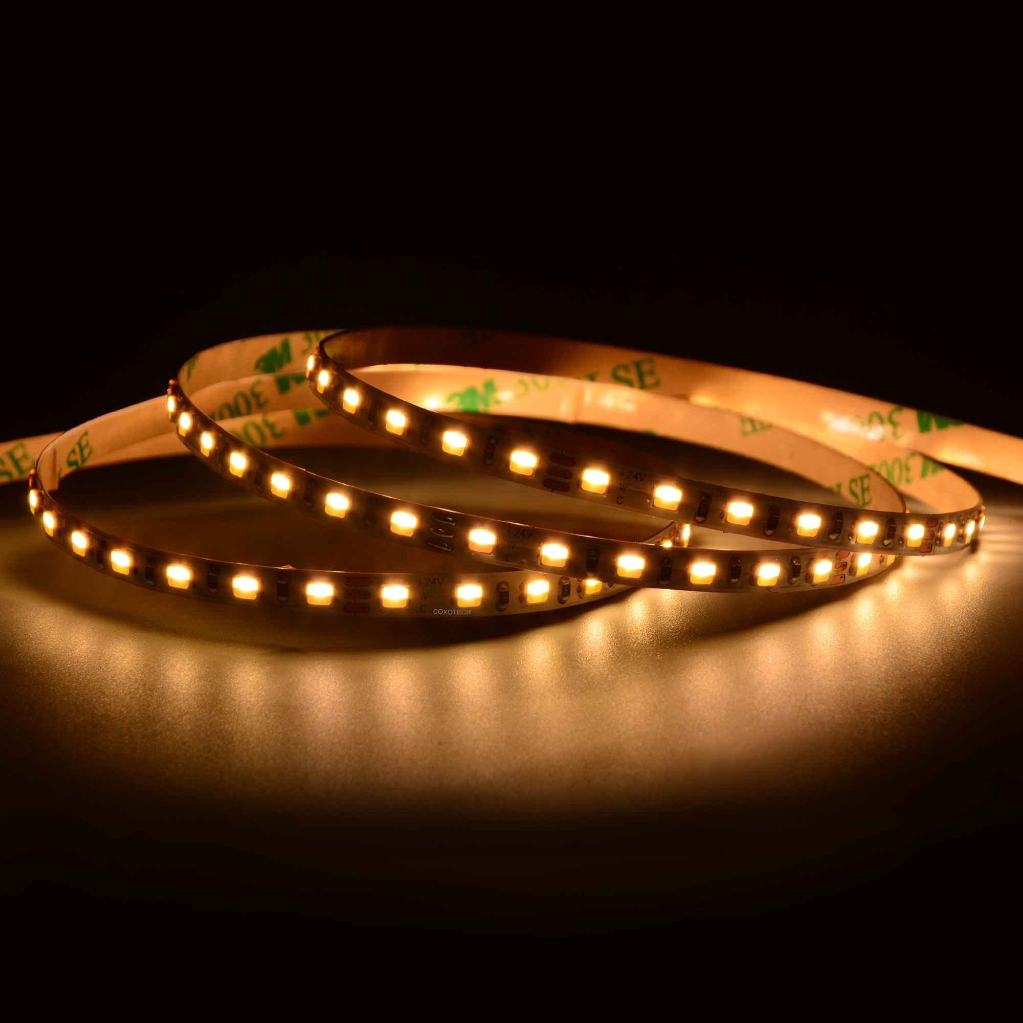 5mm 24V 120leds/m 2 in 1 CCT LED strip
