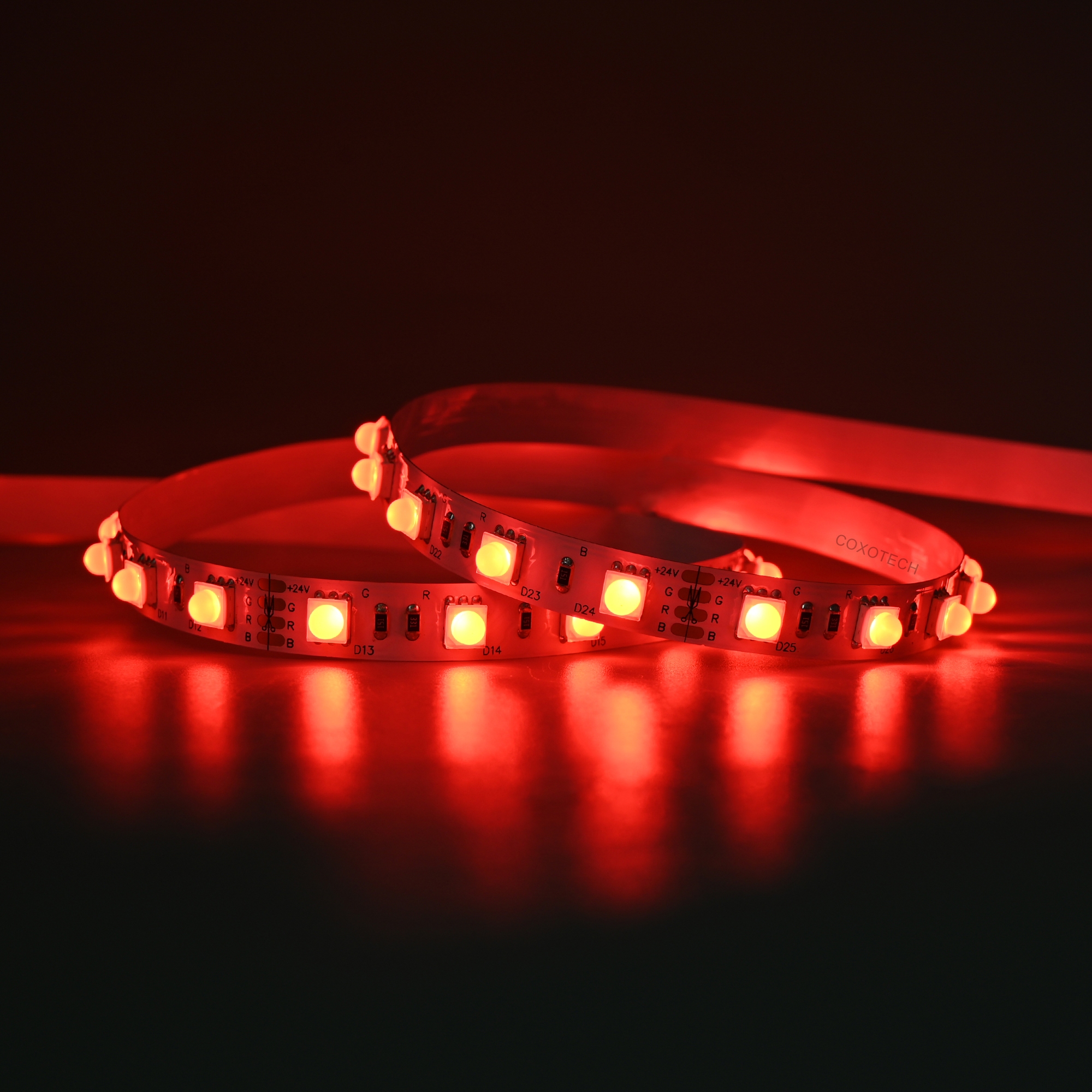 10mm 12V/24V 60leds/m 5050 LED strip