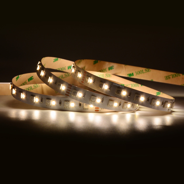 12mm 12V/24V 120leds/m 5050 RGB&2835 W LED strip