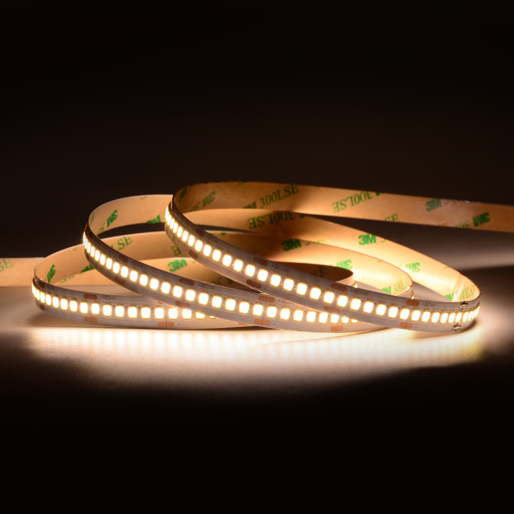 10mm 24V 240leds/m 2 in 1 CCT 2835 LED strip