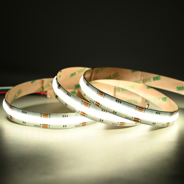 12mm 24V 896leds/m COB RGBW LED strip