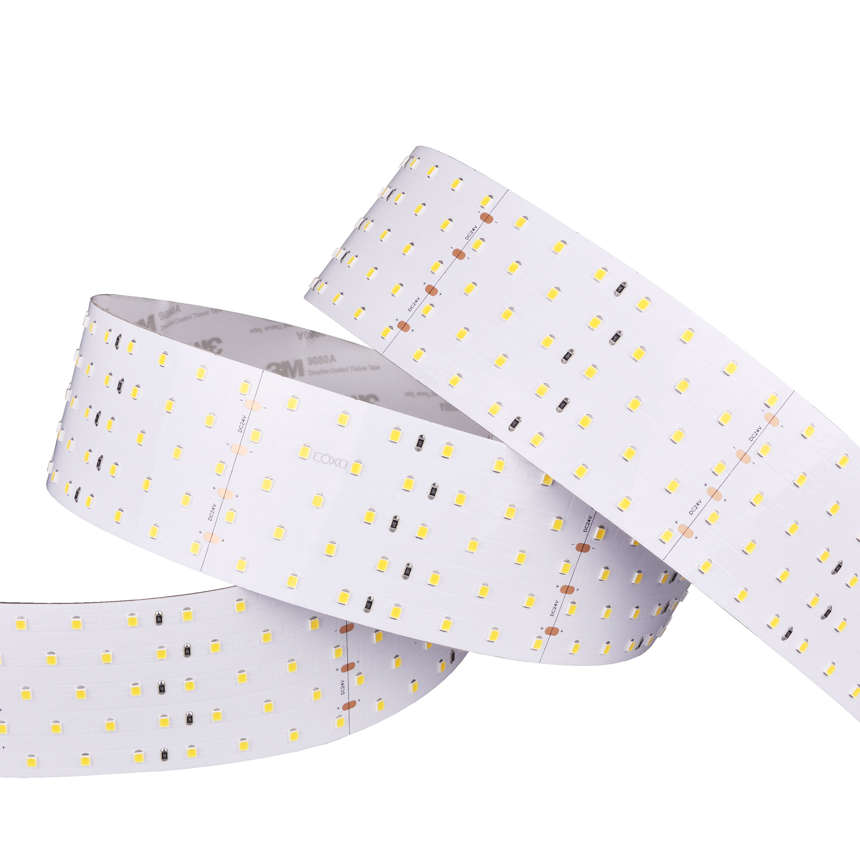 58mm 24V Five line 350leds/m High Efficiency 2835 LED strip