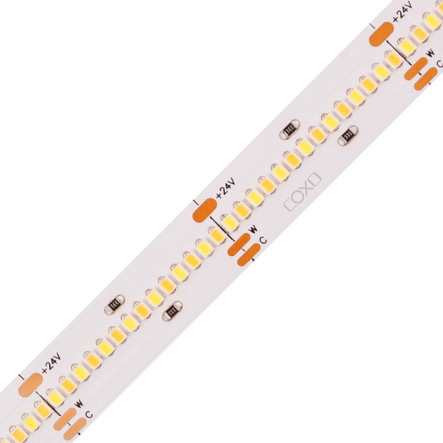 12mm 24V 420leds/m CCT 2216 LED strip