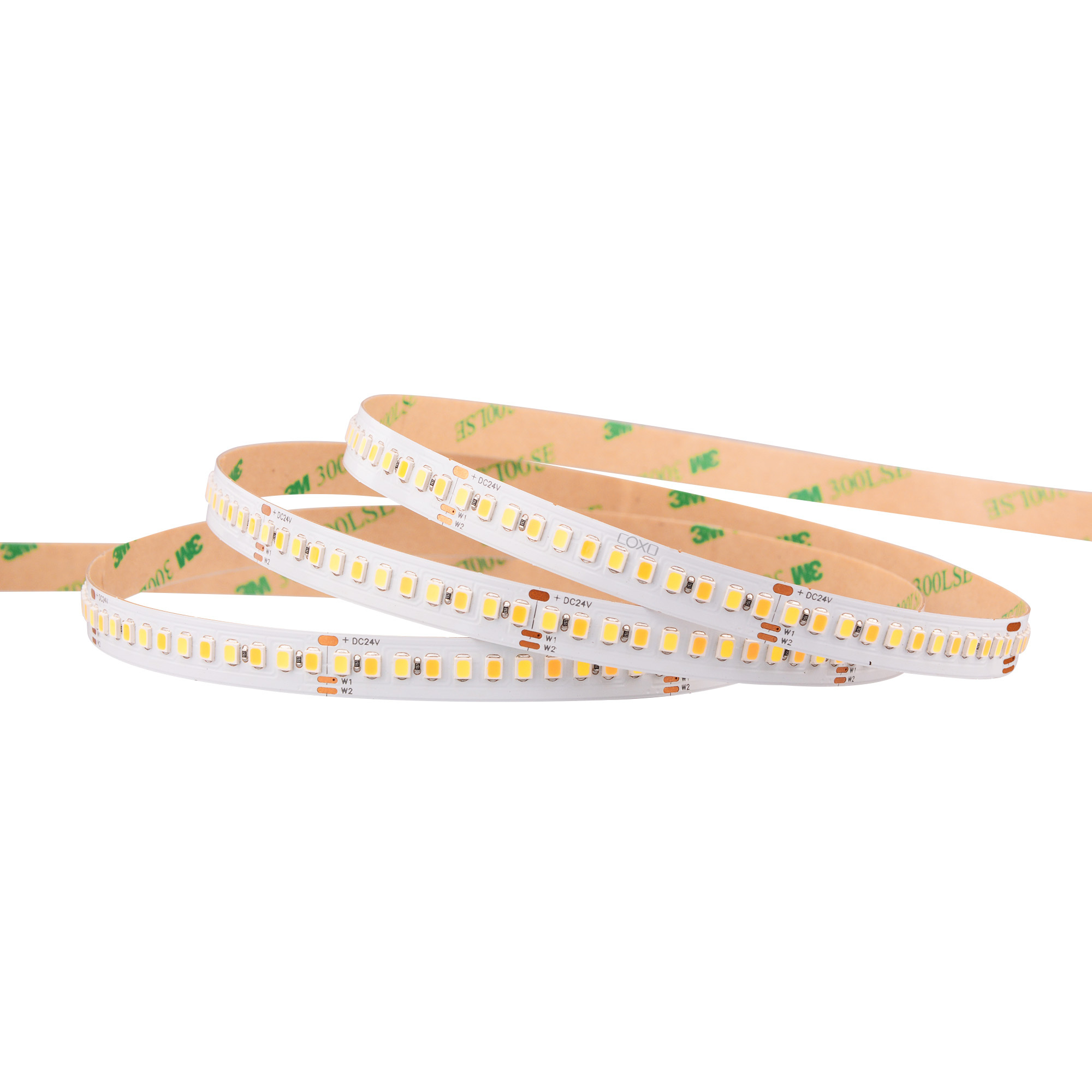 10mm 24V 216eds/m CCT 2835 LED strip