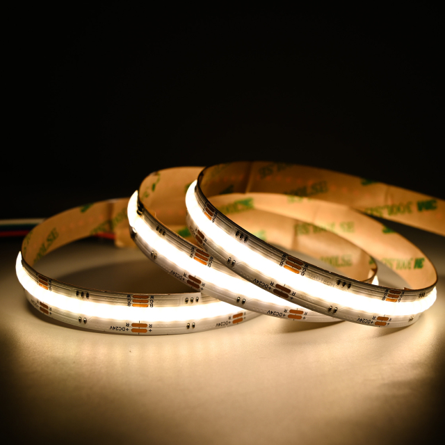 12mm 24V 896leds/m RGBW COB Strip