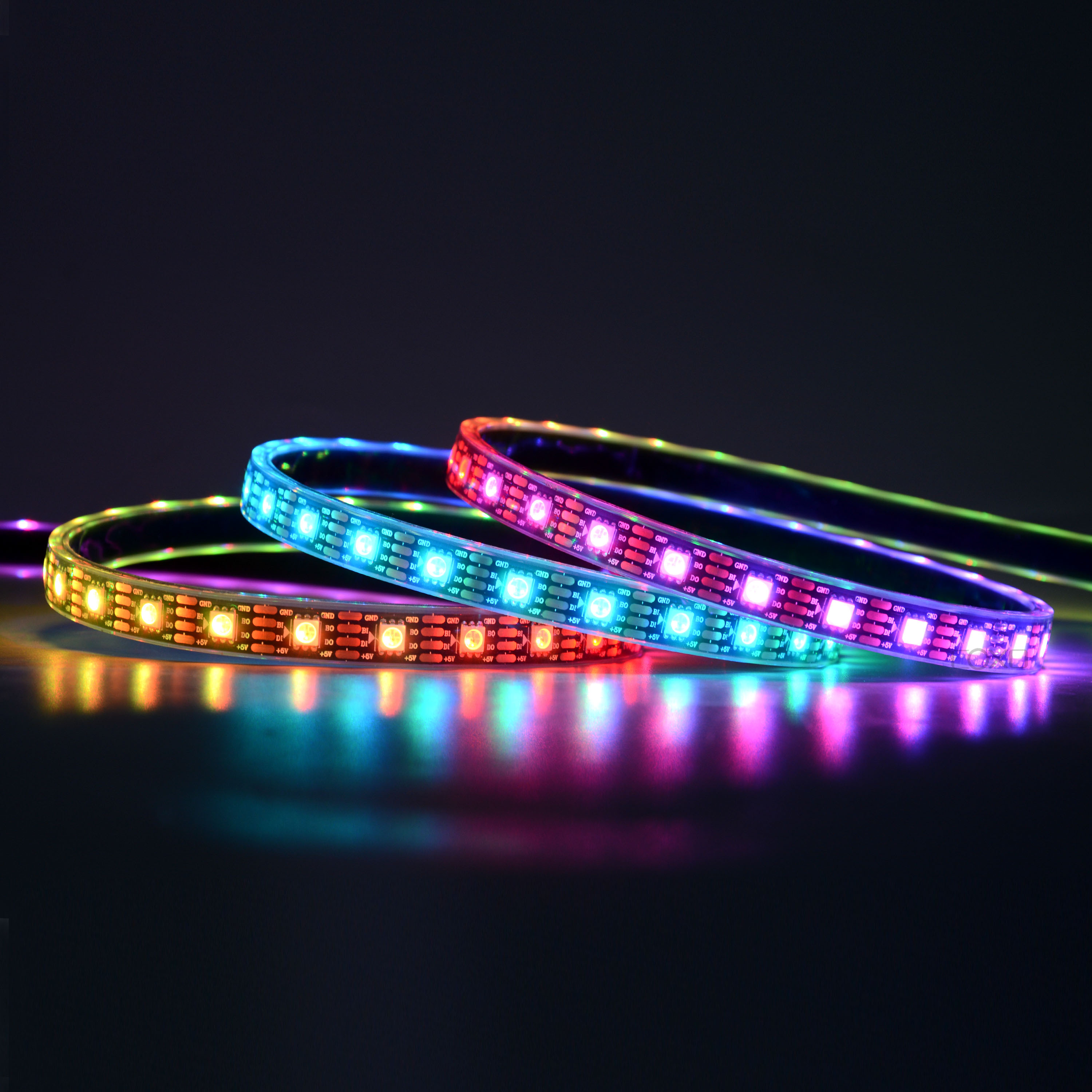 10mm 5V 60leds/m 2813 LED Strip