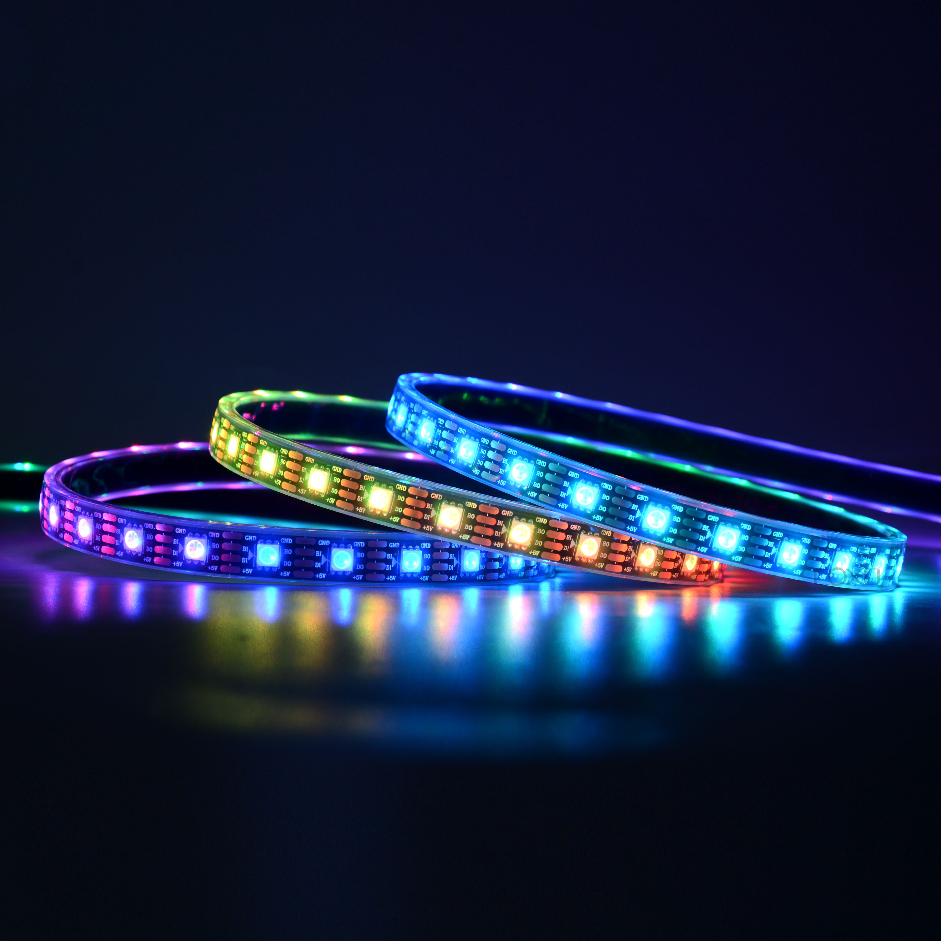 10mm 5V 60leds/m 2813 LED Strip
