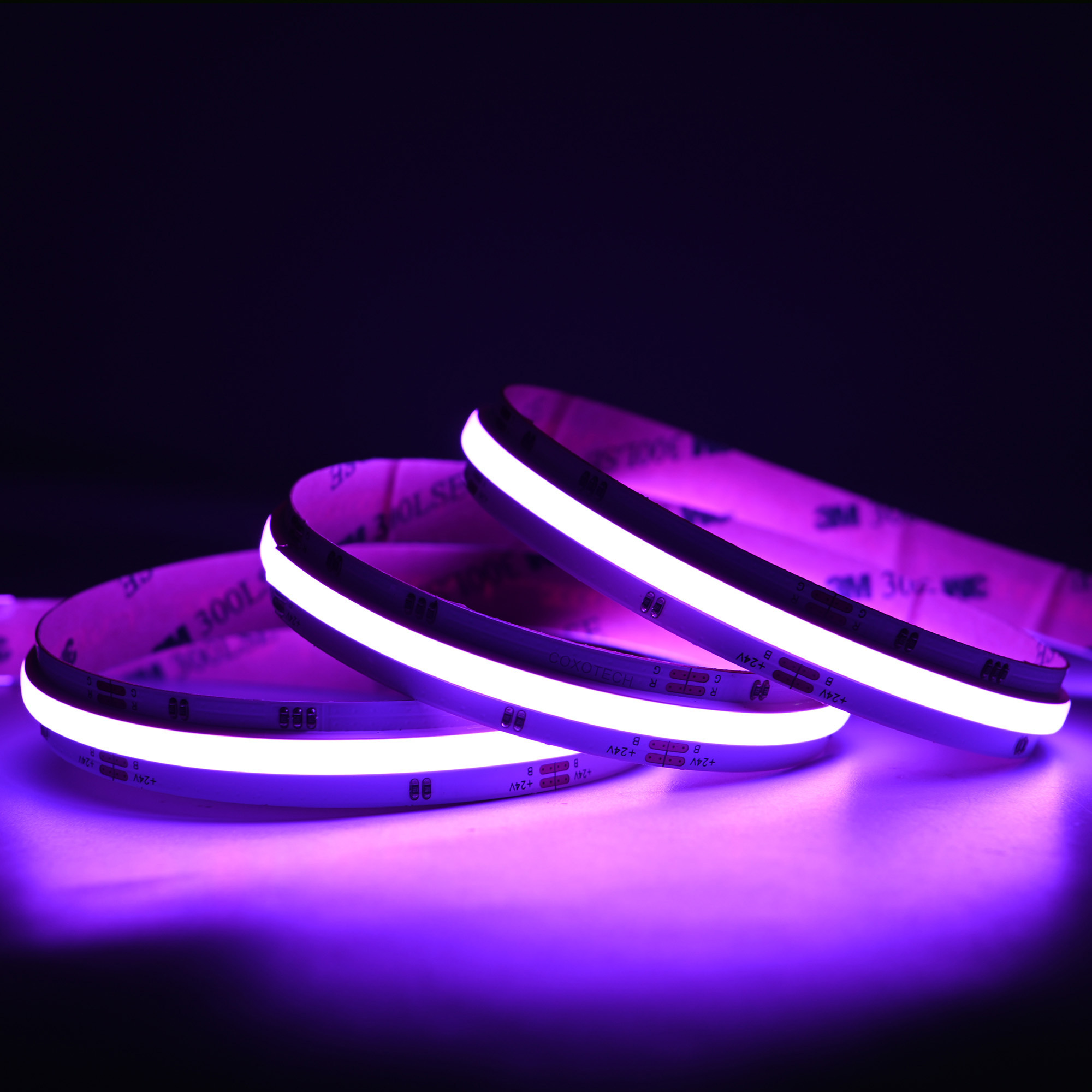 12mm 12V 1080leds/m RGB COB Strip