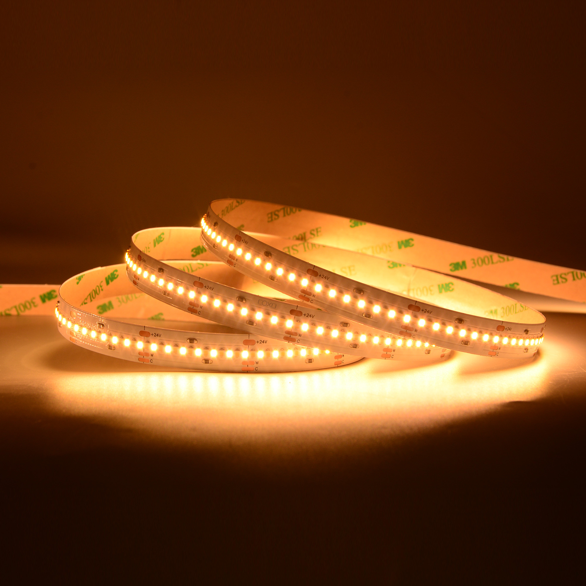 12mm 24V 420leds/m CCT 2216 LED strip