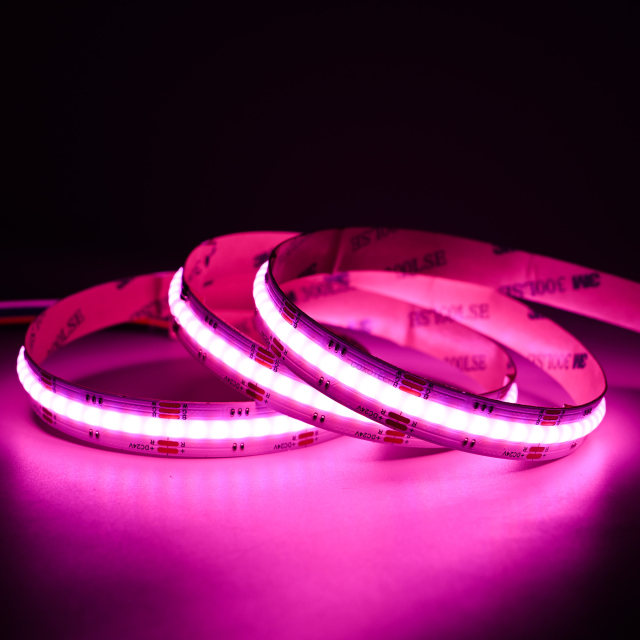 12mm 24V 896leds/m COB RGBW LED strip