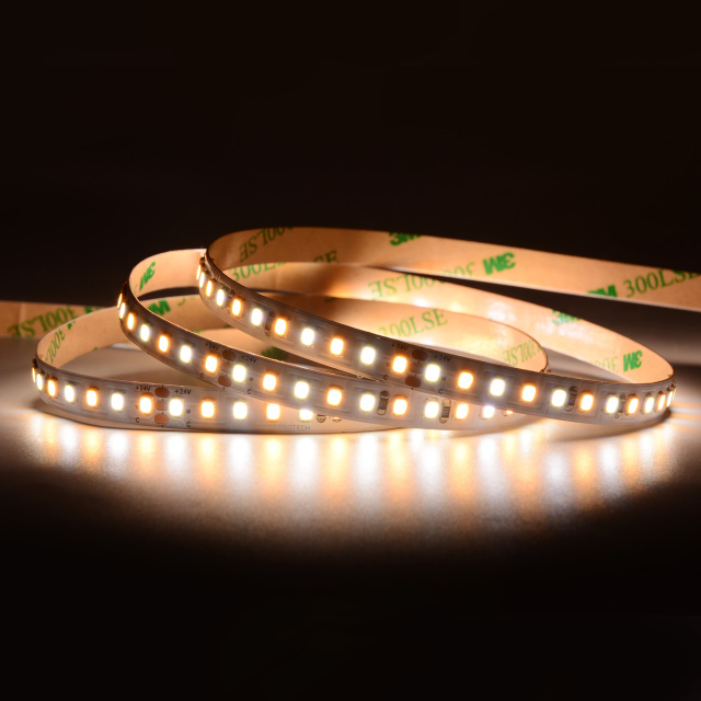 10mm 24V 168leds/m CCT 2835 LED strip