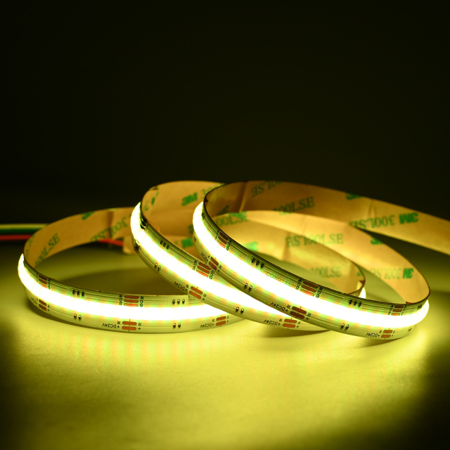 12mm 24V 896leds/m RGBW COB Strip