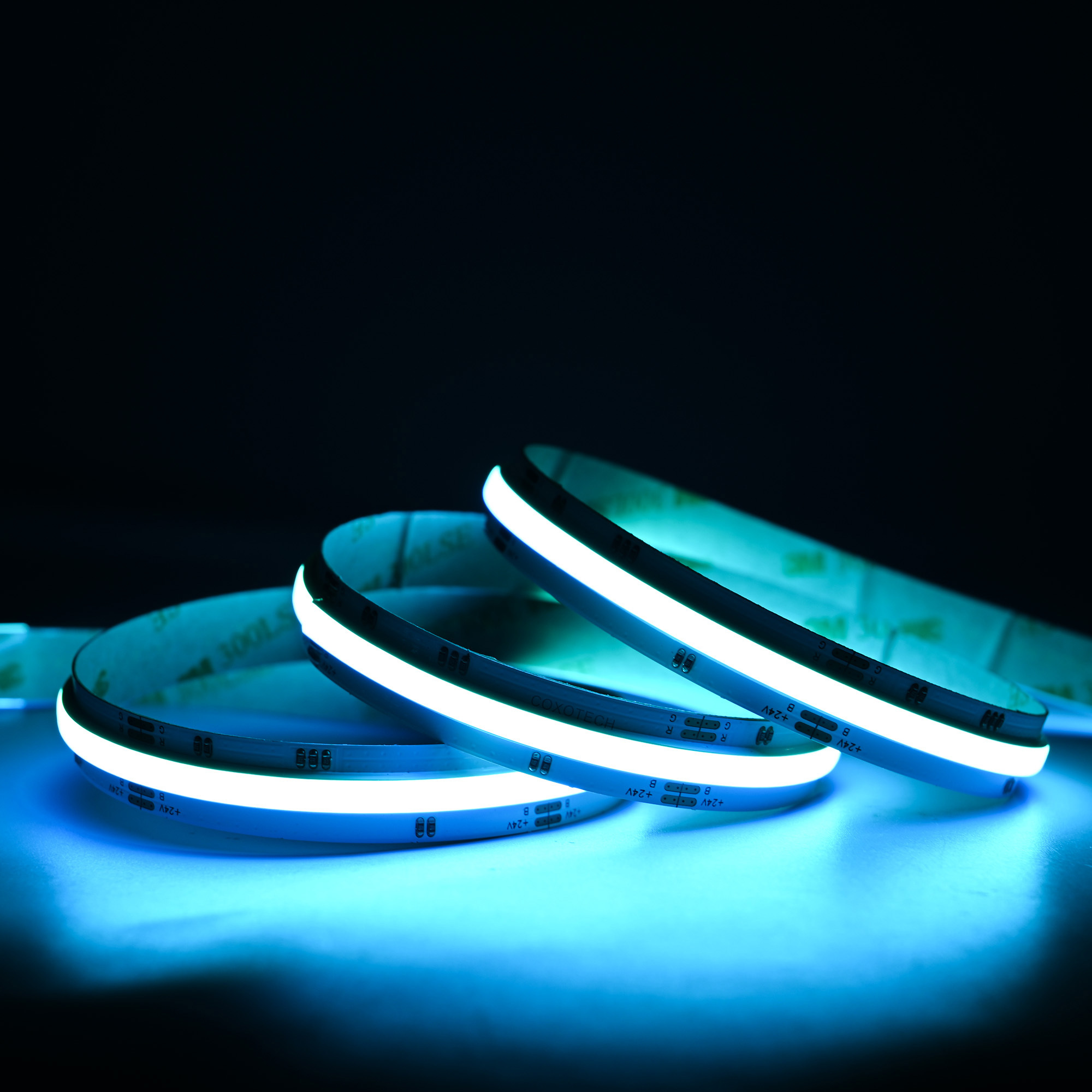 12mm 12V 1080leds/m RGB COB Strip