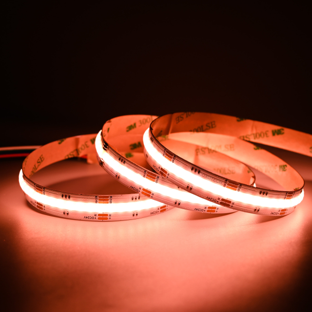 12mm 24V 896leds/m COB RGBW LED strip