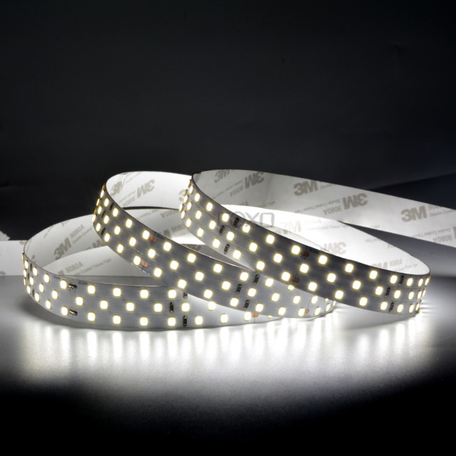 15mm 24V Double line 196leds/m High Efficiency 2835 LED strip