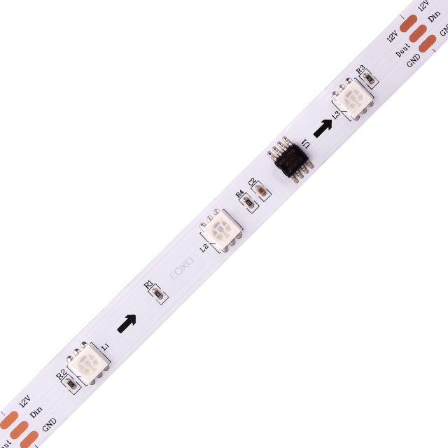 10mm 12V 30leds/m WS2811 LED Strip