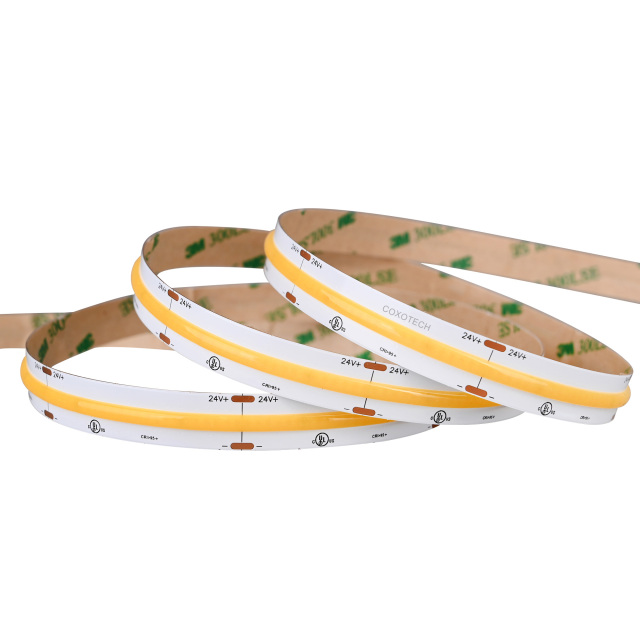 12mm 24V 480leds/m Pro COB led strip