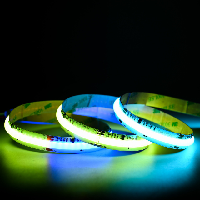 12mm 24V/12V 720leds/m Digital RGB COB led strip