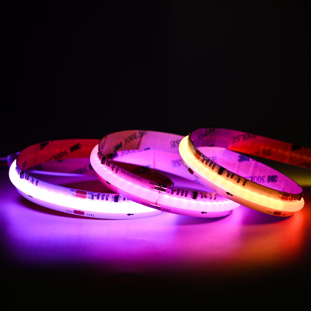 12mm 24V/12V 720leds/m Digital RGB COB led strip