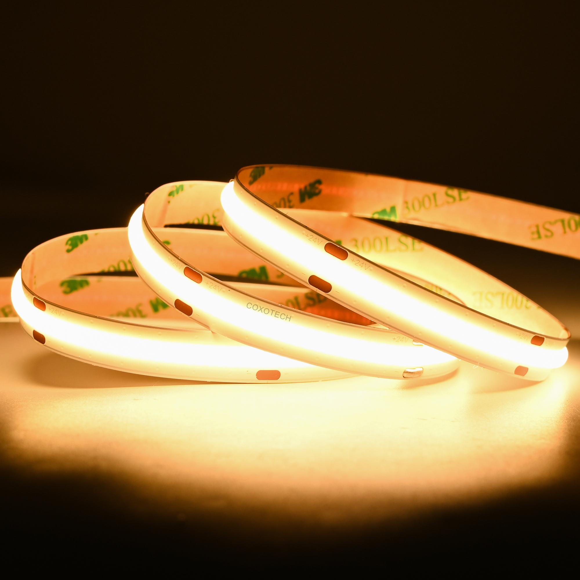 10mm 12V/24V 480leds/m Pro COB led strip