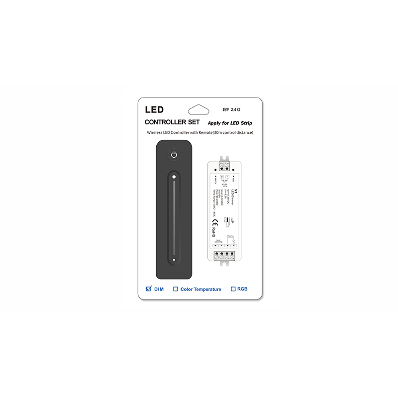 V1+R11 RF LED Dimmer Kit for single color led controller