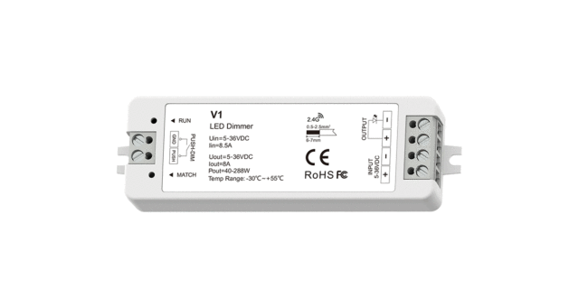 V1 RF single color led controller