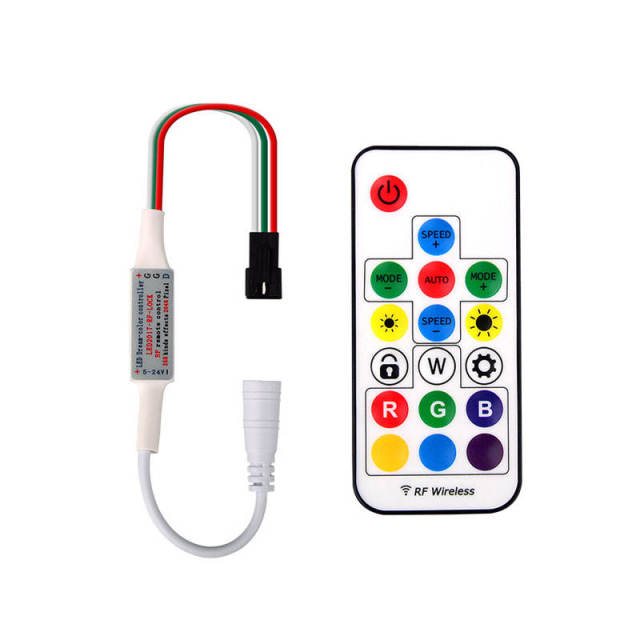 MG1003 RF Remote control for digital led strip smart Controller