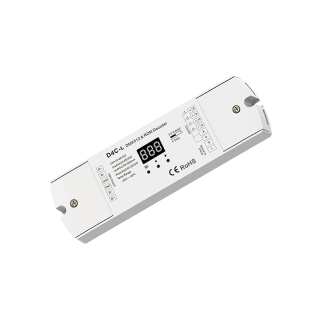 D4C-L (350-1200mA) DMX512 Decoder