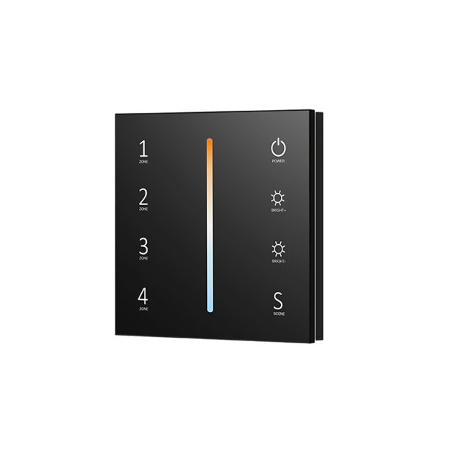 T12-1 4 Zones Color Temperaure Touch Panel DMX Master (100-240VAC Input)