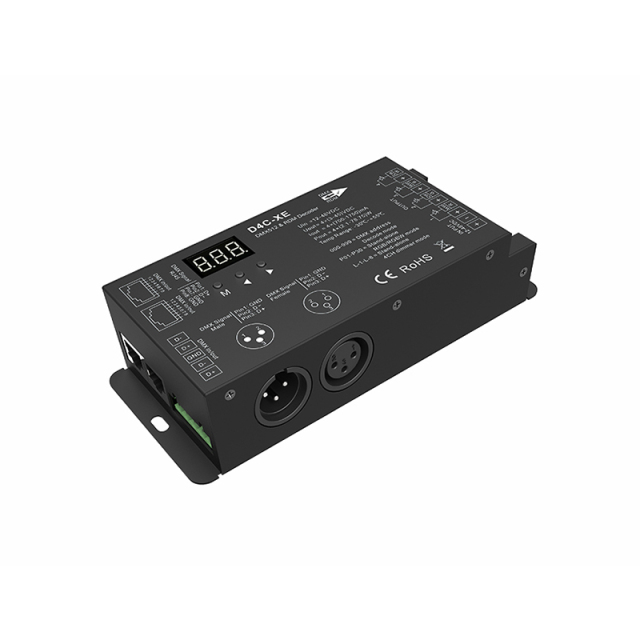 D4C-XE(700-1750mA) DMX512 Decoder