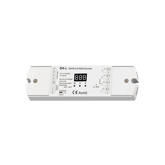 D4-L DMX512 Decoder