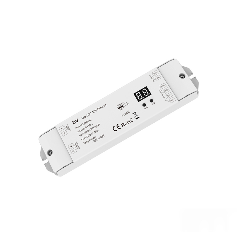 DV DALI 0/1-10V 2CH*20mA Dimmer