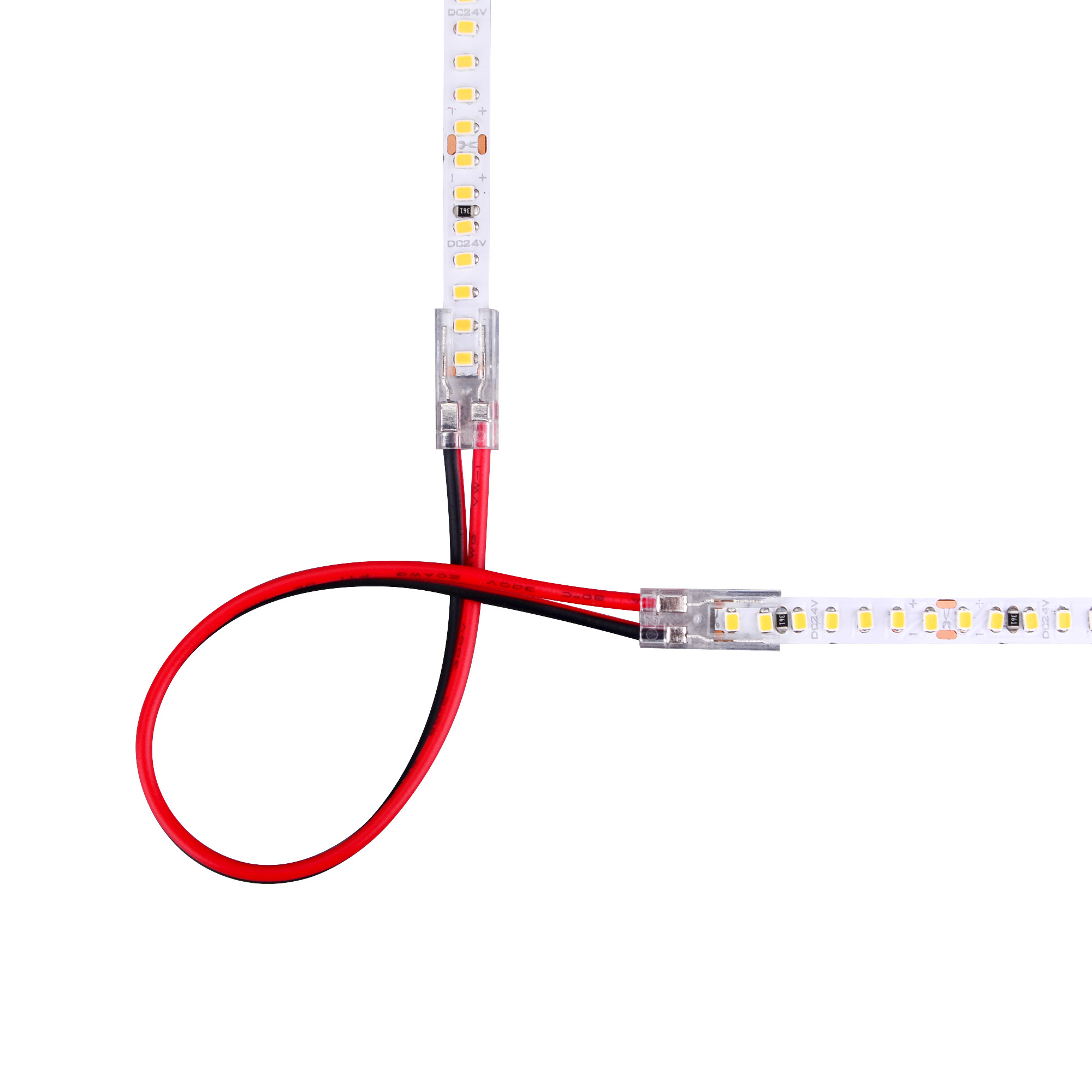 5mm width H model 2 pin Transparent Connector