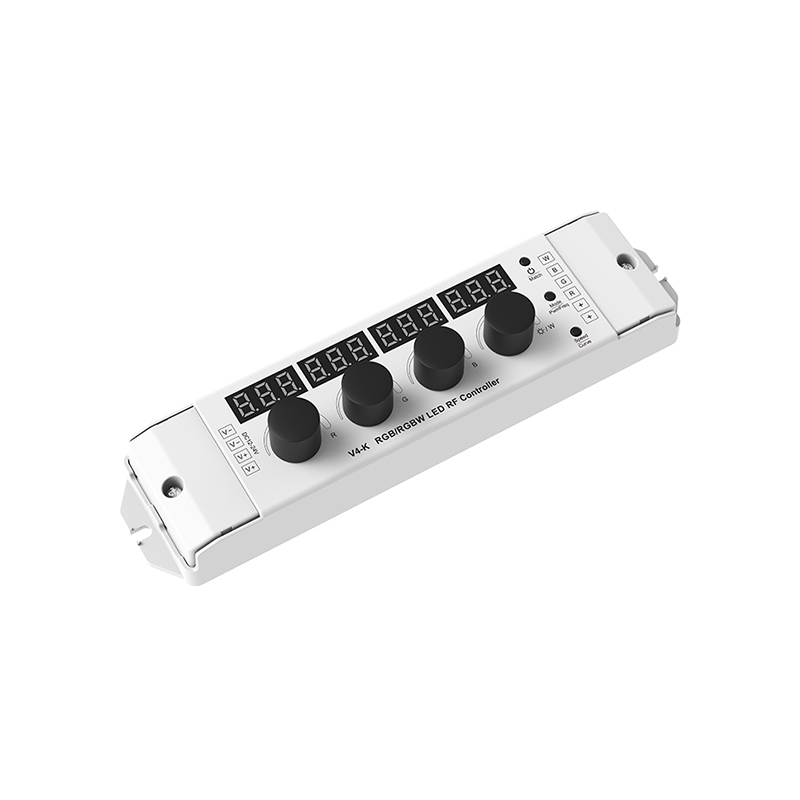 V4-K Both Knob RGBW Controller and RF RGBW Remote