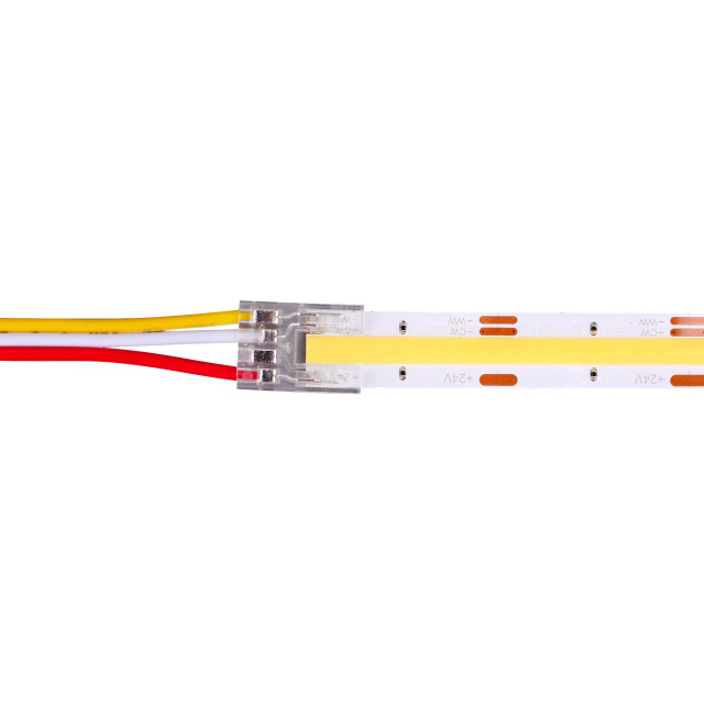10mm width H model 3 pin Transparent Connector