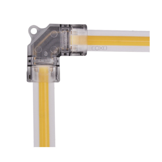 L SHAPE CONNECTOR FOR SINGLE COLOR COB Strip