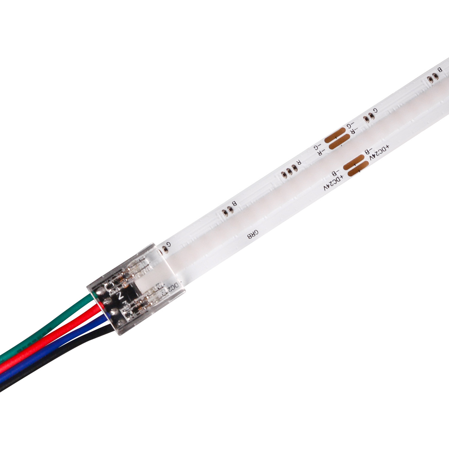 10mm width G model 4 pin wire Transparent Connector