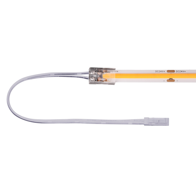 6/8/10mm width G-DP model 2 pin white wire + connector Transparent Connector