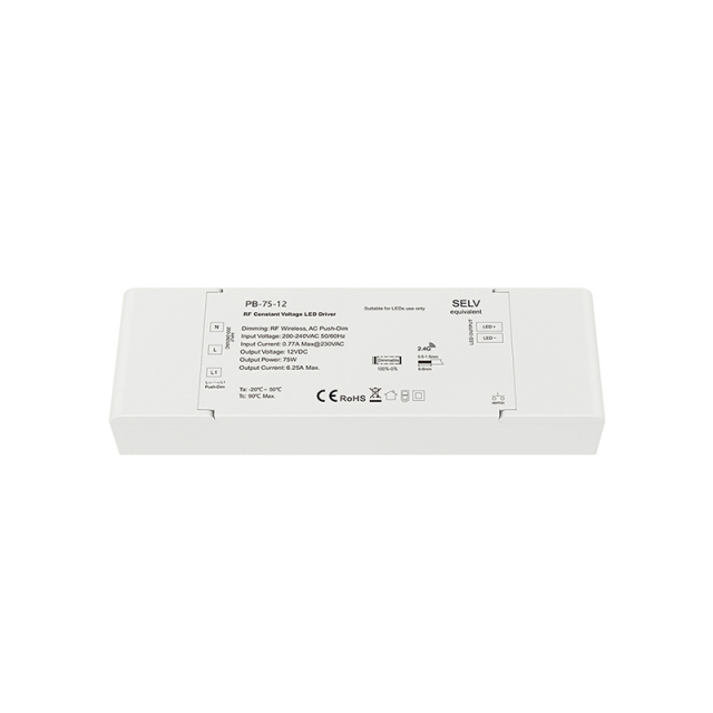 PB-75-12	1 CH RF Dimmable LED Driver