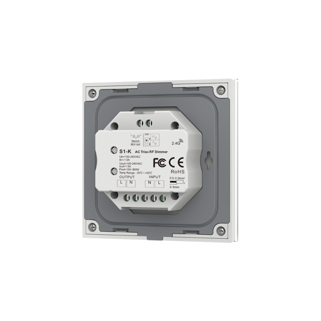 S1-K Rotary Panel AC Triac RF Dimmer