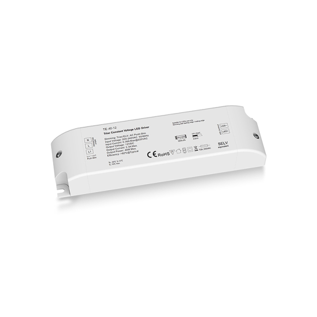 TE-40-12	Triac Dimmable LED Driver