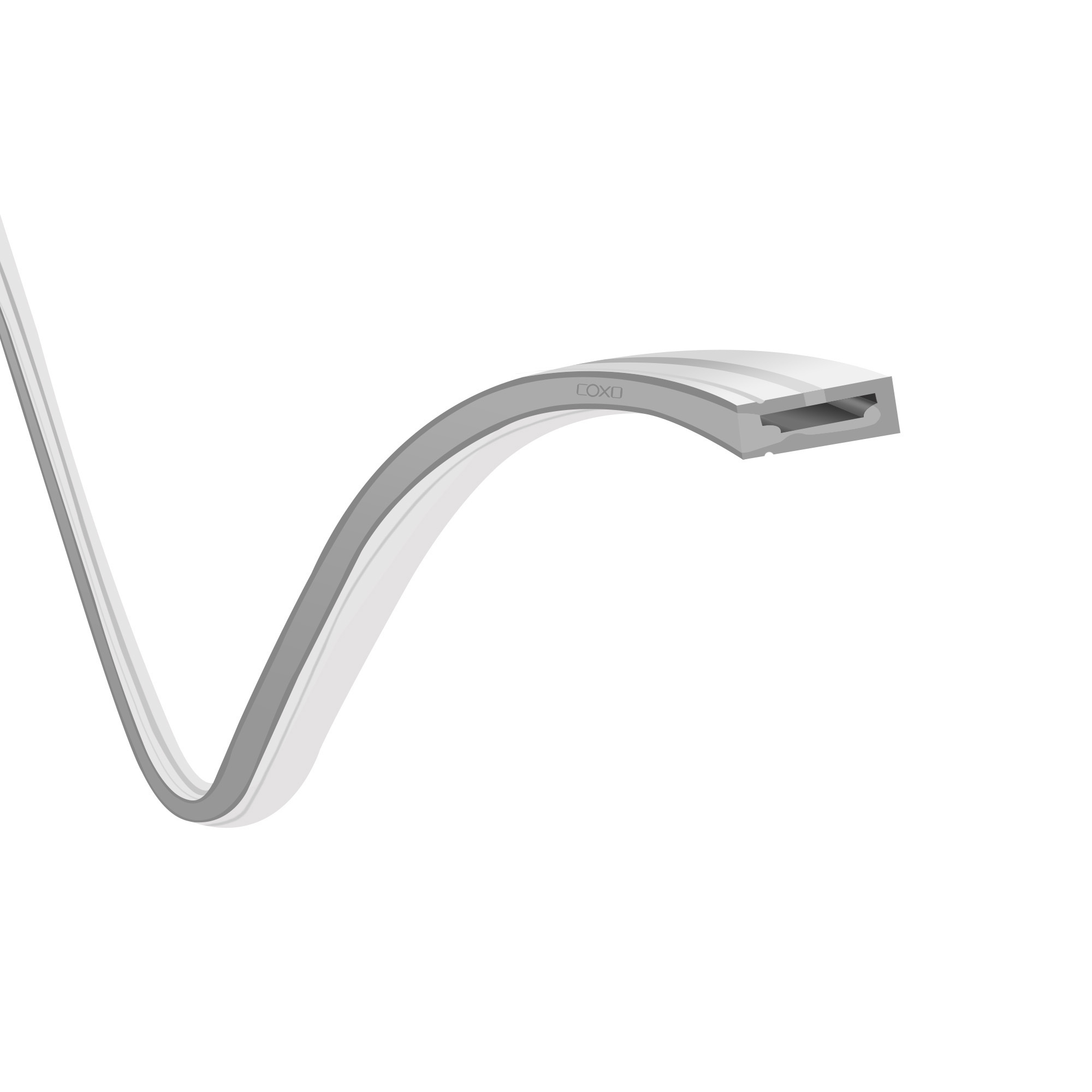 NA0612 6*12mm S-Type Neon Silicone Tube.