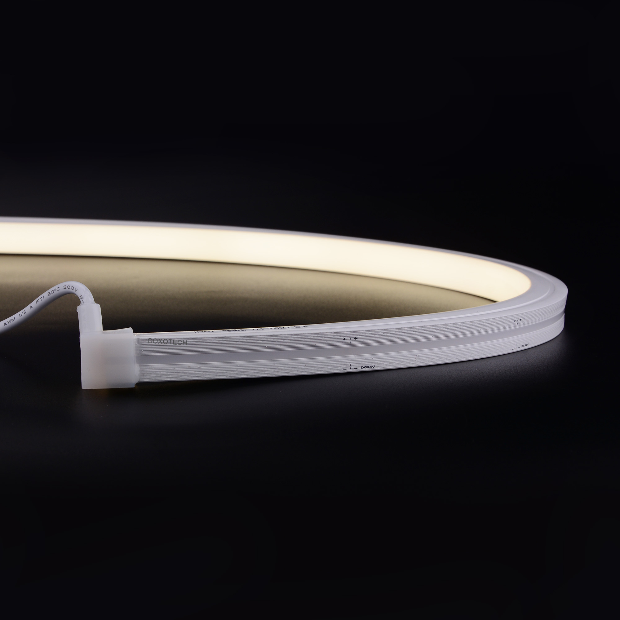 N1616W W Type Top Bend Single Color NEON Light