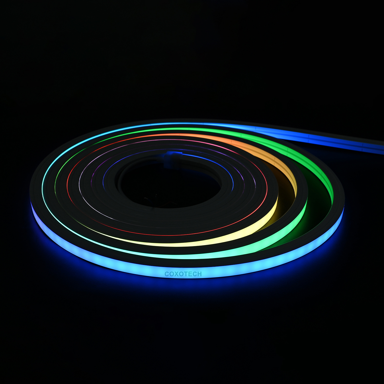 N1616W High light transmittance Environment-friendly silicone Digital RGB NEON Light