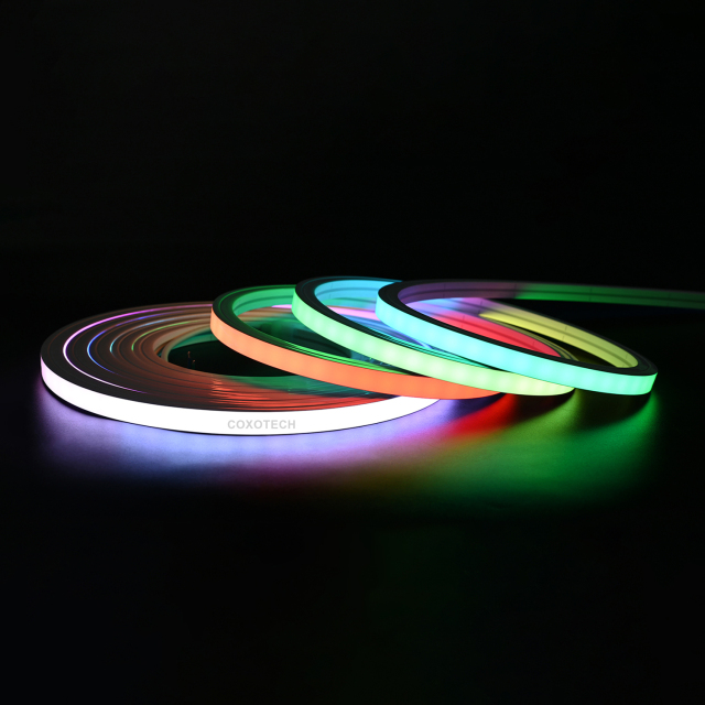 N1616W High light transmittance Environment-friendly silicone Digital RGB NEON Light