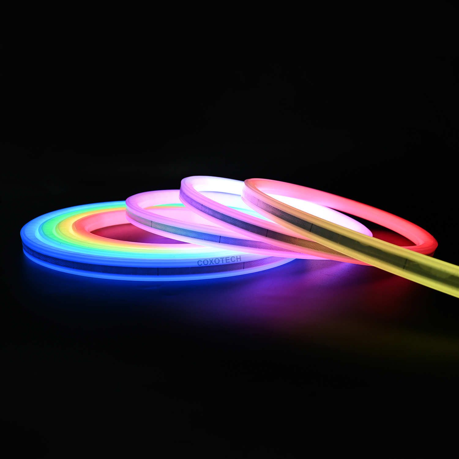 N1615WR High light transmittance Environment-friendly silicone Digital RGB NEON Light